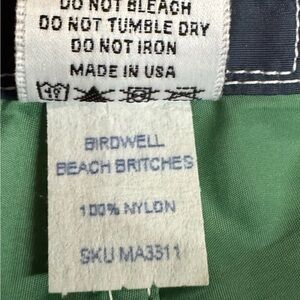 Birdwell Green Athletic Shorts